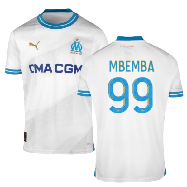 OM Home Shirt 2023 2024 Mbemba (0)