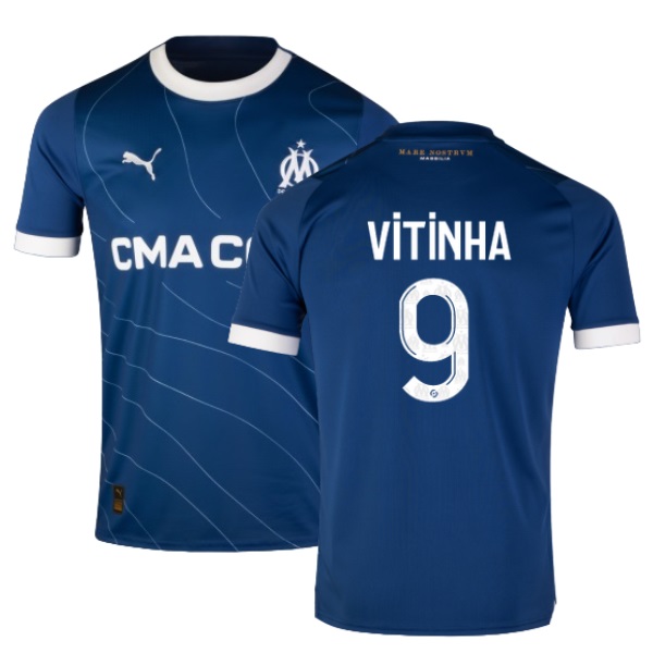 Maillot OM Extérieur 2023 2024 Vitinha (1)