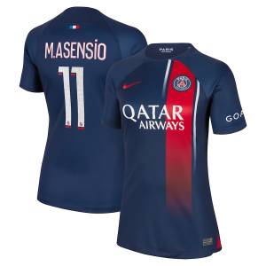 PSG Home Jersey 2023 2024 Woman M.Asensio (1)