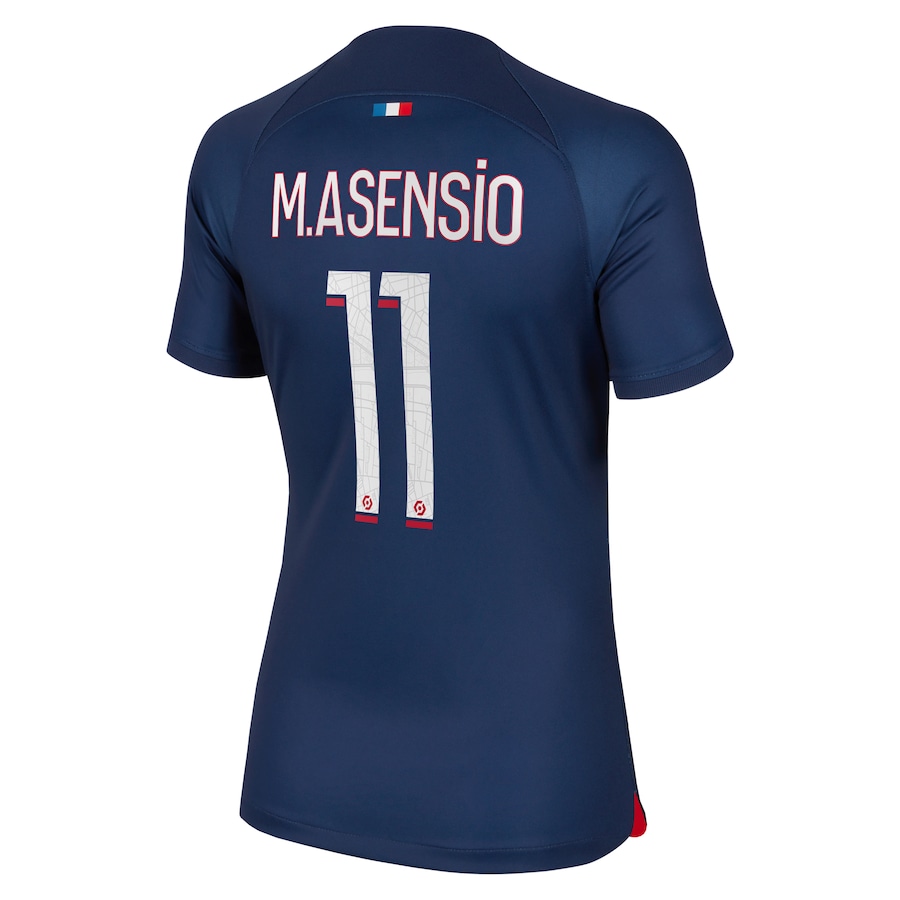 Maillot PSG Domicile 2023 2024 Femme M.Asensio (2)
