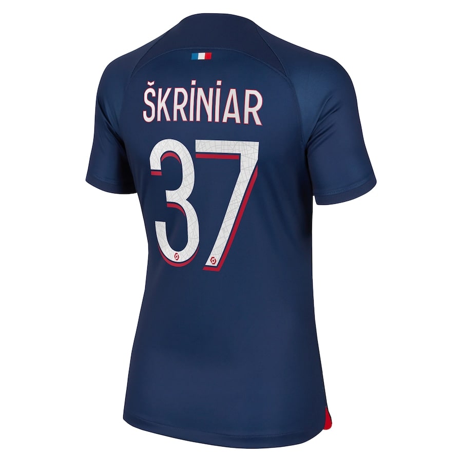Maillot PSG Domicile 2023 2024 Femme Skriniar (2)