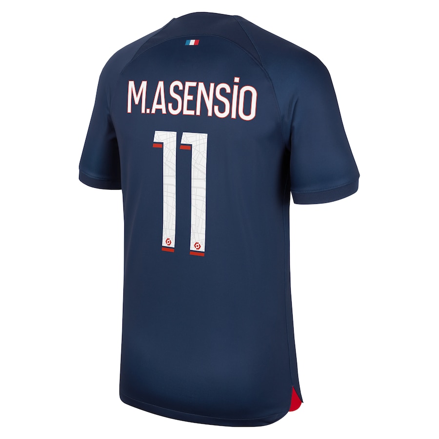 Maillot PSG Domicile 2023 2024 M.Asensio (2)