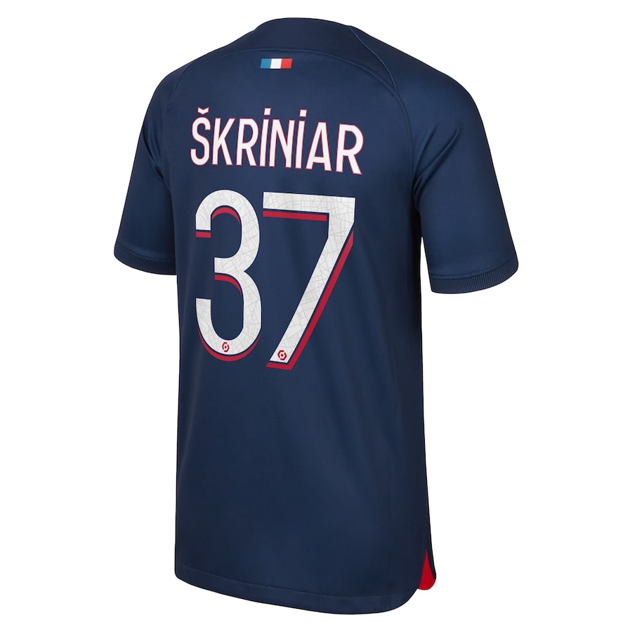 Maillot PSG Domicile 2023 2024 Skriniar (2)