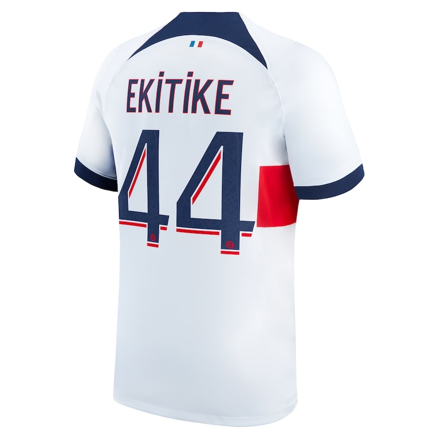 Maillot PSG Extérieur 2023 2024 Ekitike (2)