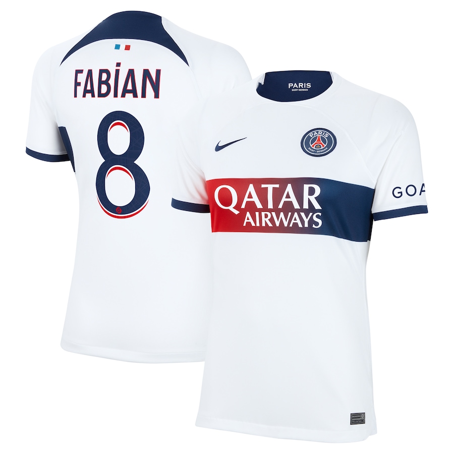 Maillot PSG Extérieur 2023 2024 Femme Fabian (1)