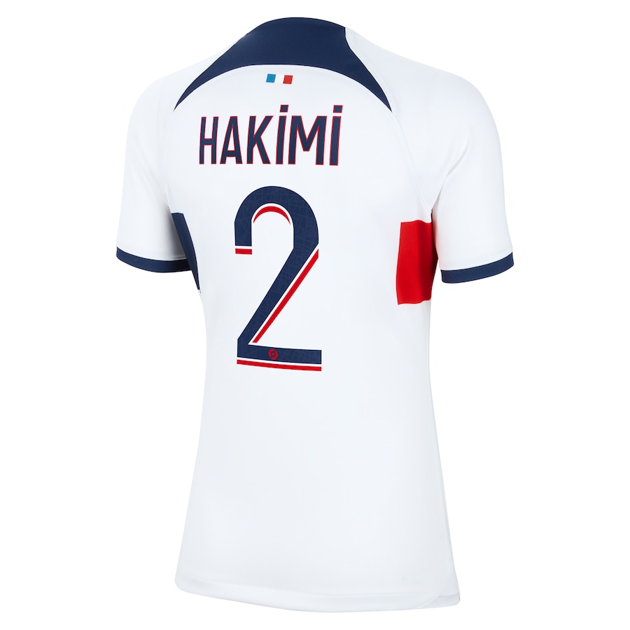Maillot PSG Extérieur 2023 2024 Femme Hakimi (2)