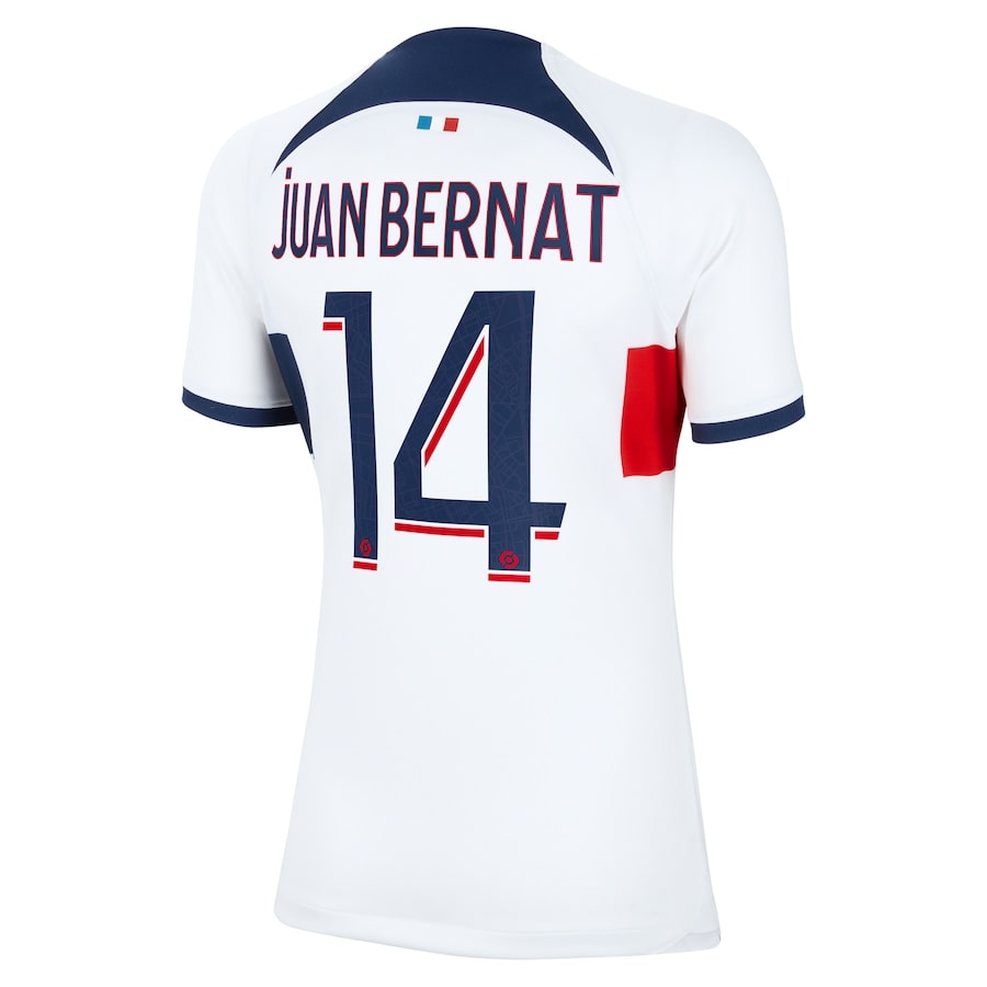 Maillot PSG Extérieur 2023 2024 Femme Juan Bernat (2)