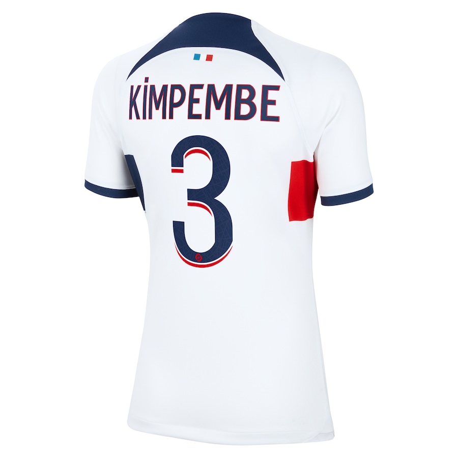 Maillot PSG Extérieur 2023 2024 Femme Kimpembe (2)