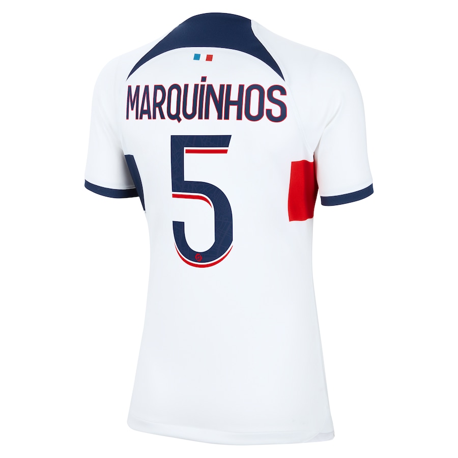 Maillot PSG Extérieur 2023 2024 Femme Marquinhos (2)