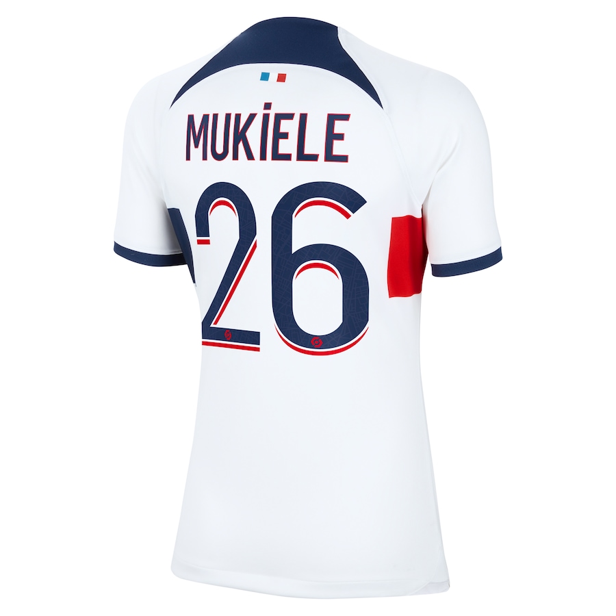 Maillot PSG Extérieur 2023 2024 Femme Mukiele (2)