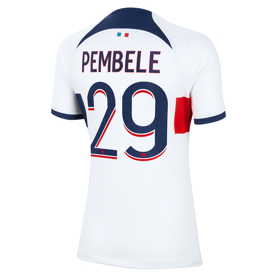 Maillot PSG Extérieur 2023 2024 Femme Pembele (2)