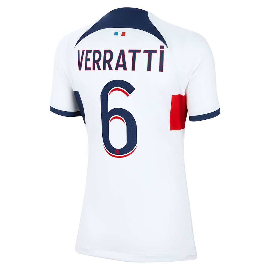 Maillot PSG Extérieur 2023 2024 Femme Verratti (2)