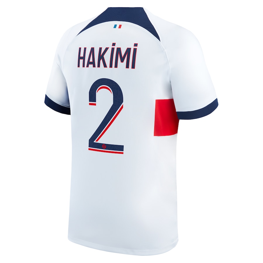 Maillot PSG Extérieur 2023 2024 Hakimi (2)