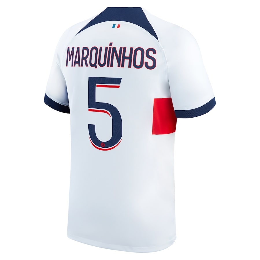 Maillot PSG Extérieur 2023 2024 Marquinhos (2)
