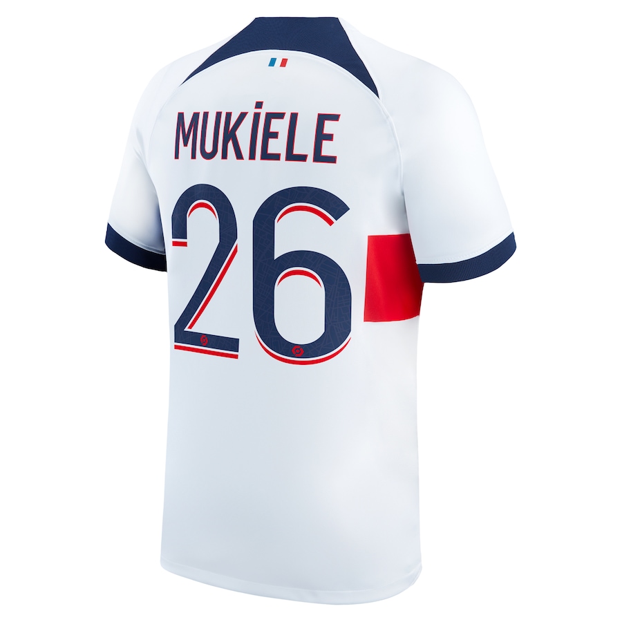 Maillot PSG Extérieur 2023 2024 Mukiele (2)