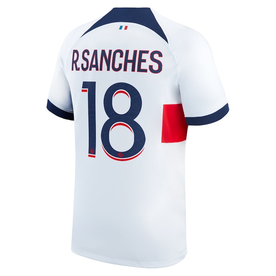 Maillot PSG Extérieur 2023 2024 R.Sanches (2)