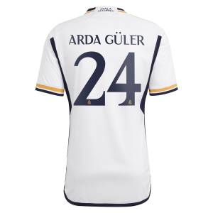 Real Madrid Shirt 2023 2024 Home Arda Guler.2