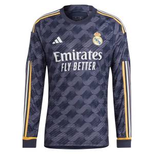 Maillot Real Madrid 2023 2024 Extérieur Manches Longues (1)