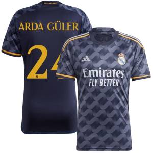 Real Madrid Away Shirt 2023 2024 Arda Guler (1)