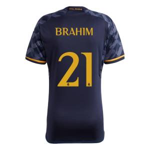 Real Madrid Away Shirt 2023 2024 Brahim (1)