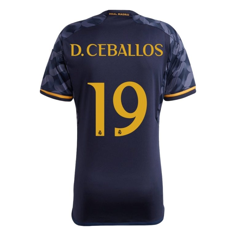 Real Madrid Away Shirt 2023 2024 D.Ceballos (1)