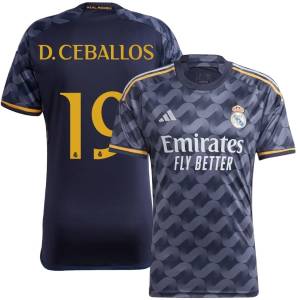 Real Madrid Away Shirt 2023 2024 D.Ceballos