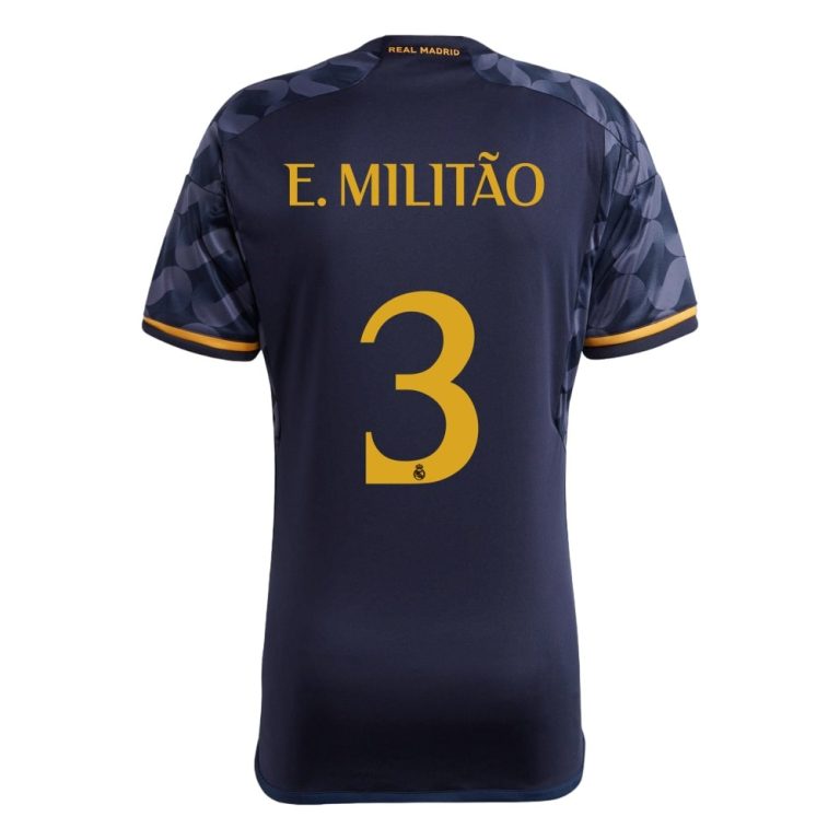 Real Madrid Away Shirt 2023 2024 E.Militao (1)