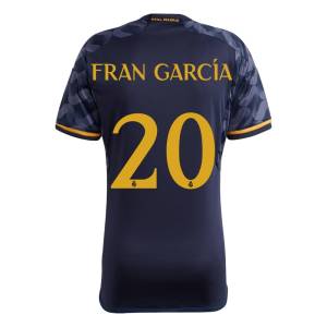 Real Madrid Away Shirt 2023 2024 Fran Garcia (1)