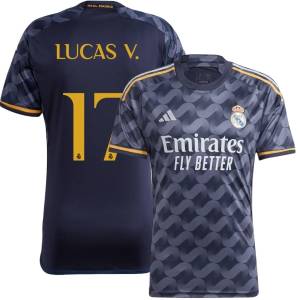 Real Madrid Away Shirt 2023 2024 Lucas V.