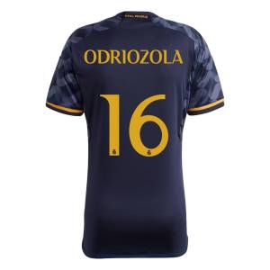 Real Madrid Away Shirt 2023 2024 Odriozola (1)