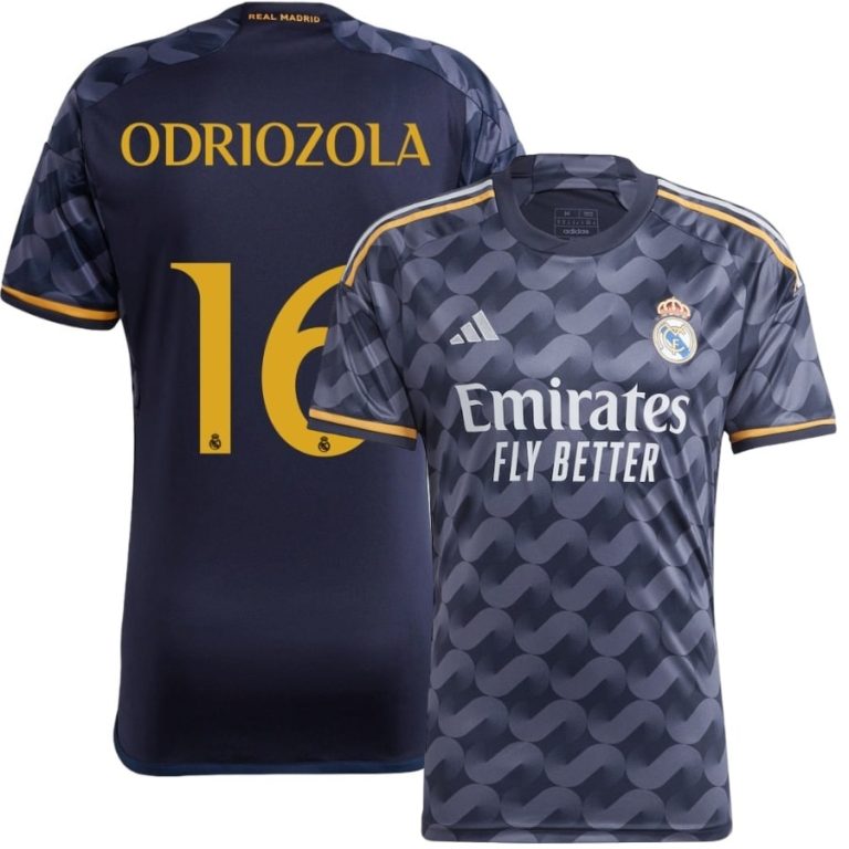 Real Madrid Away Shirt 2023 2024 Odriozola