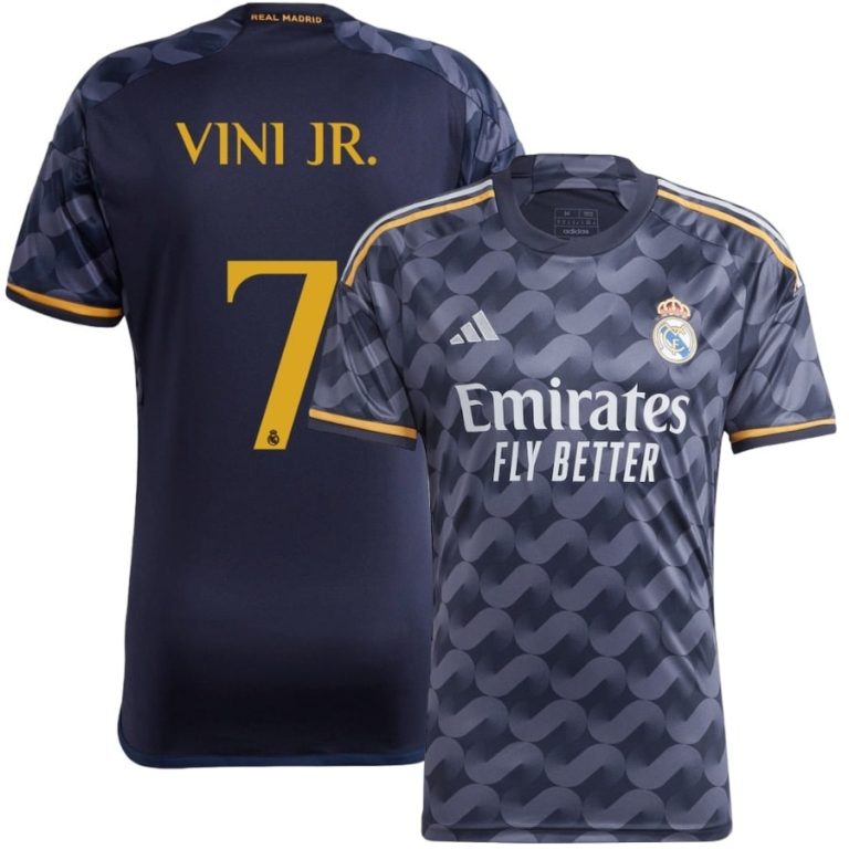 Camiseta Real Madrid 2023 2024 Visitante Vini Jr