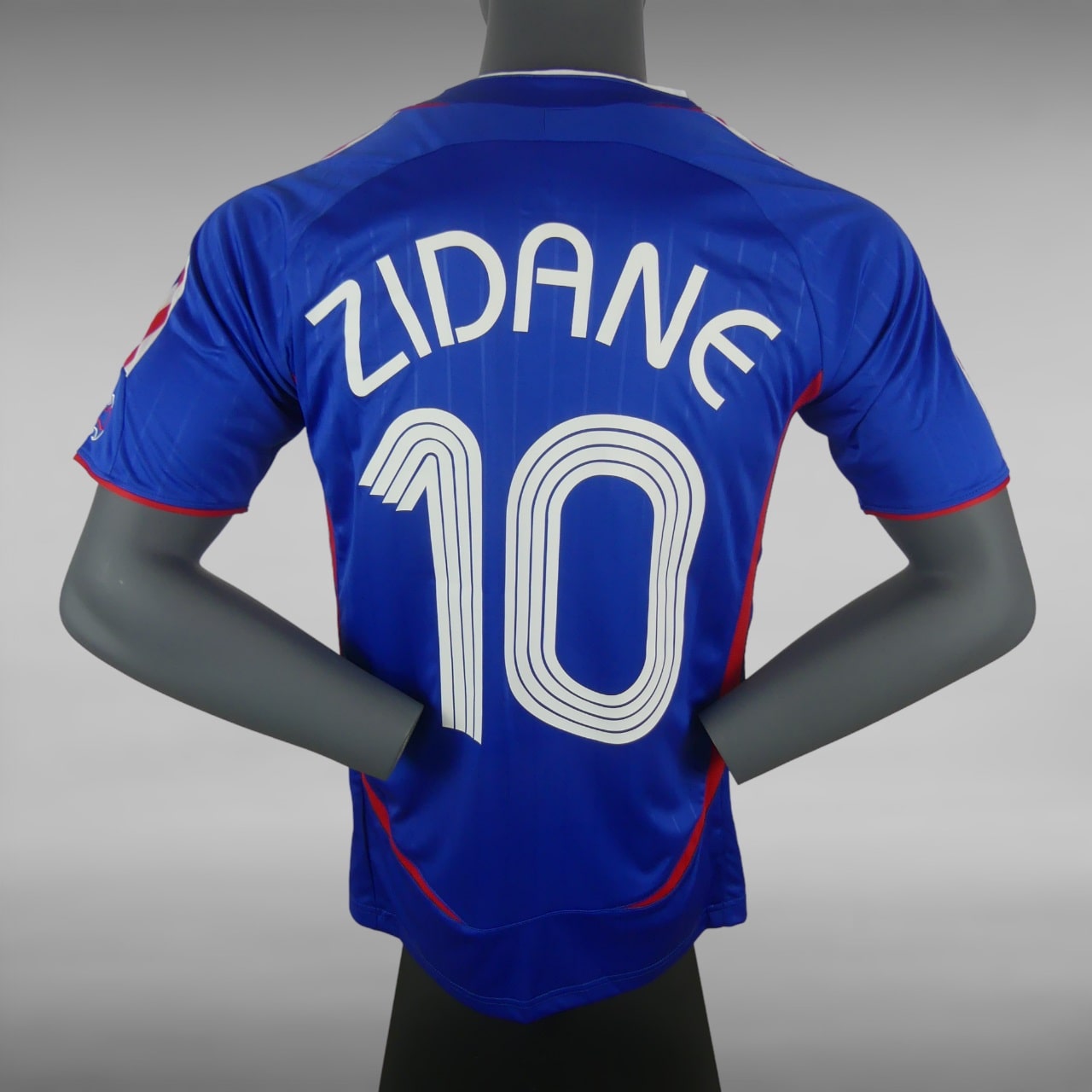 Maillot Retro Vintage Equipe de France ZIDANE 2006 Home (2)