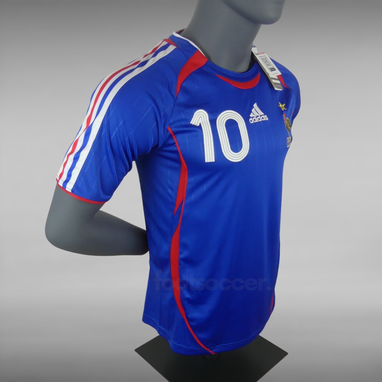 Maillot Retro Vintage Equipe de France ZIDANE 2006 Home (5)