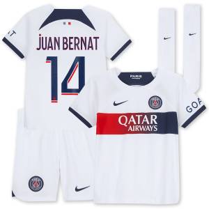 Maillot kit Enfant PSG Extérieur 2023 2024 Juan Bernat (1)
