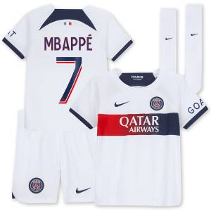 PSG Away Child Kit Shirt 2023 2024 Mbappé (1)