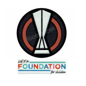 Badge Europa League et Uefa Foundation (1)