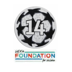 Badge Ligue des Champions 14 et Uefa Foundation (1)
