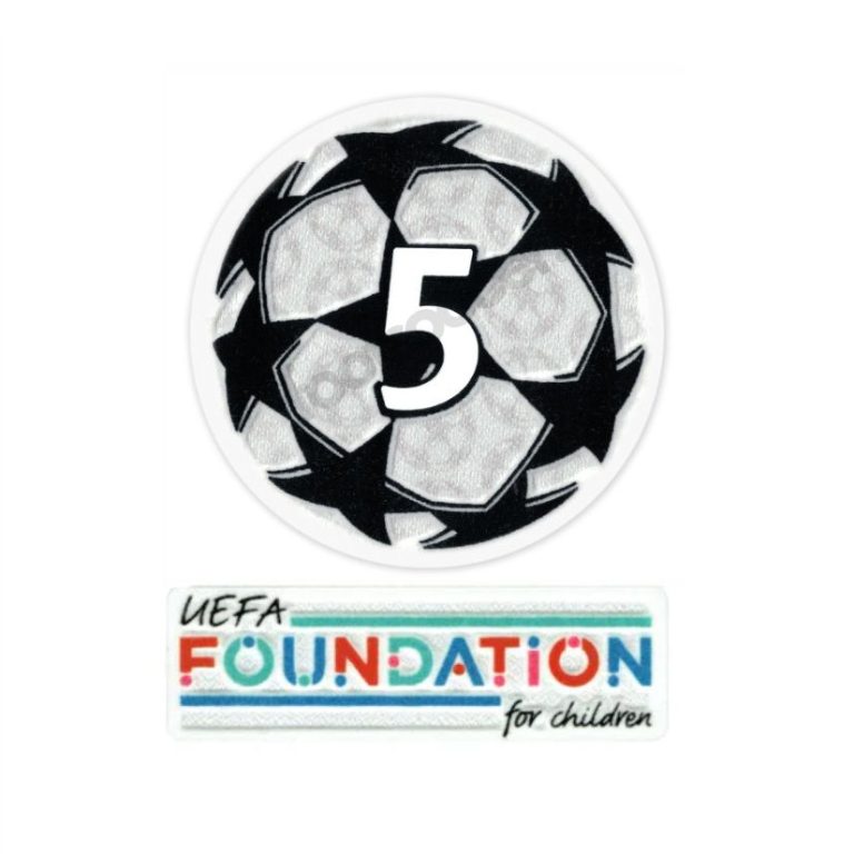 Badge Ligue des Champions 5 et Uefa Foundation (1)