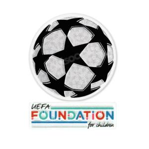 Badge Ligue des Champions et Uefa Foundation (1)