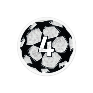 Badge Patch UEFA Champions League 4 - Ligue des Champions (2)