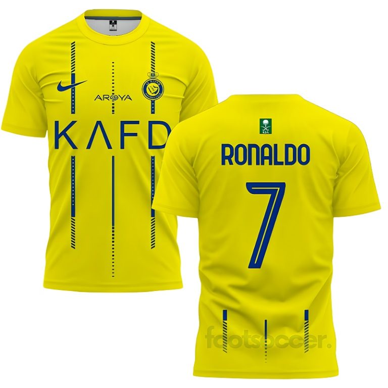 New Al Nassr Cristiano Ronaldo Unifrom For Children and Mens CR7 Jersey &  Short - SportsCare Physical Therapy