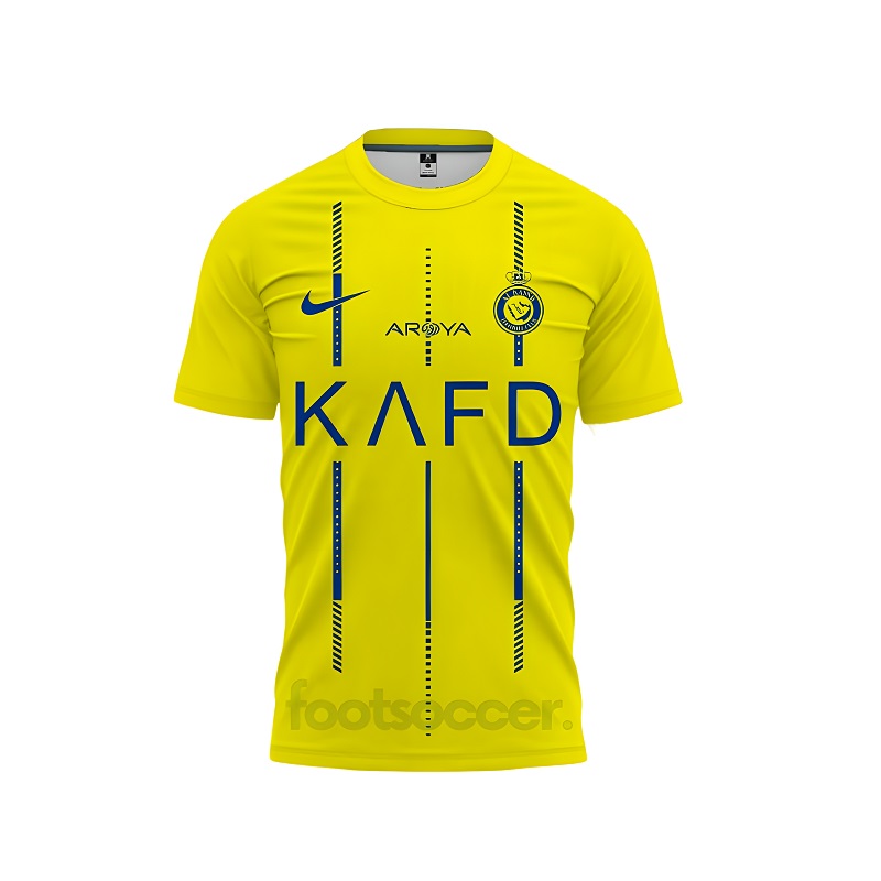 MAILLOT AL NASSR RONALDO DOMICILE 2023 2024 (2)