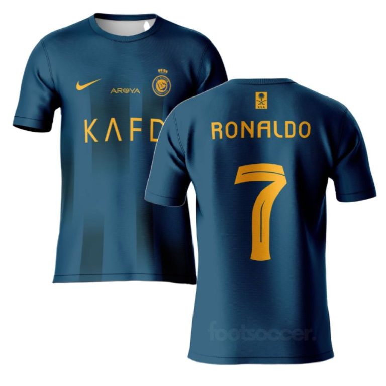 Blue on X: Se filtra la que será la nueva camiseta de Cristiano Ronaldo  del Al Nassr, de la temporada 2023/24 🔵🟡  / X
