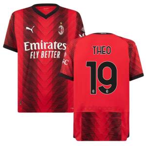 MAILLOT MILAN AC DOMICILE 2023 2024 Theo (1)