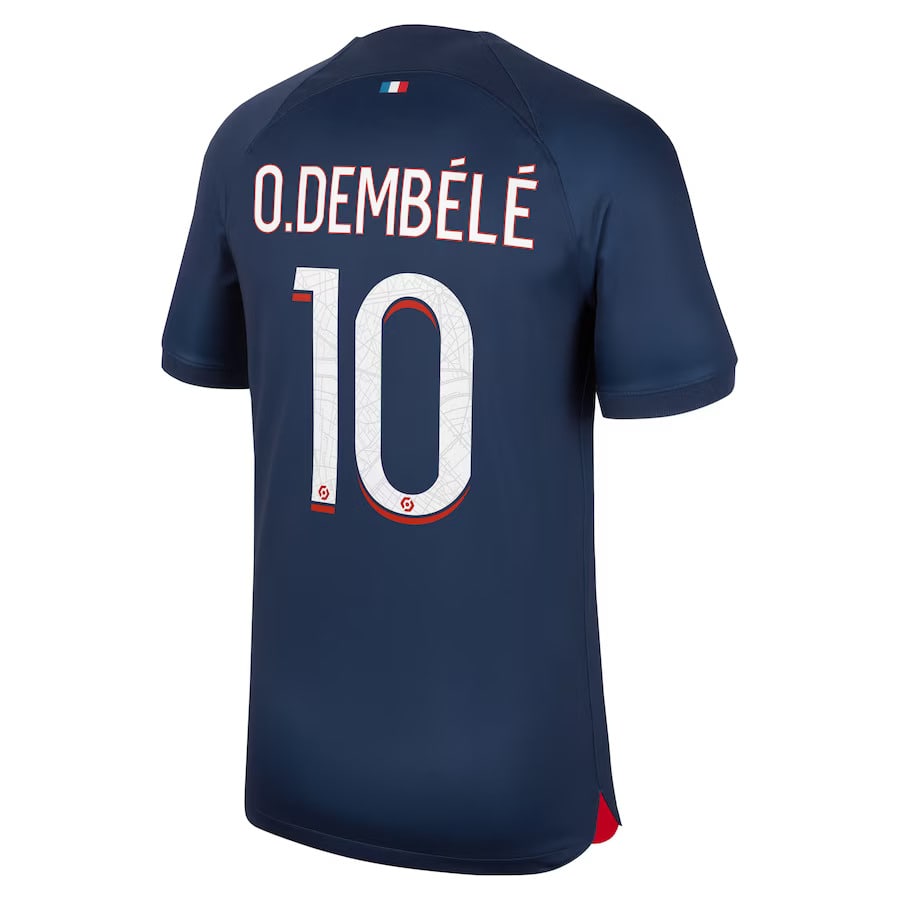 MAILLOT PSG DOMICILE 2023 2024 DEMBELE (2)