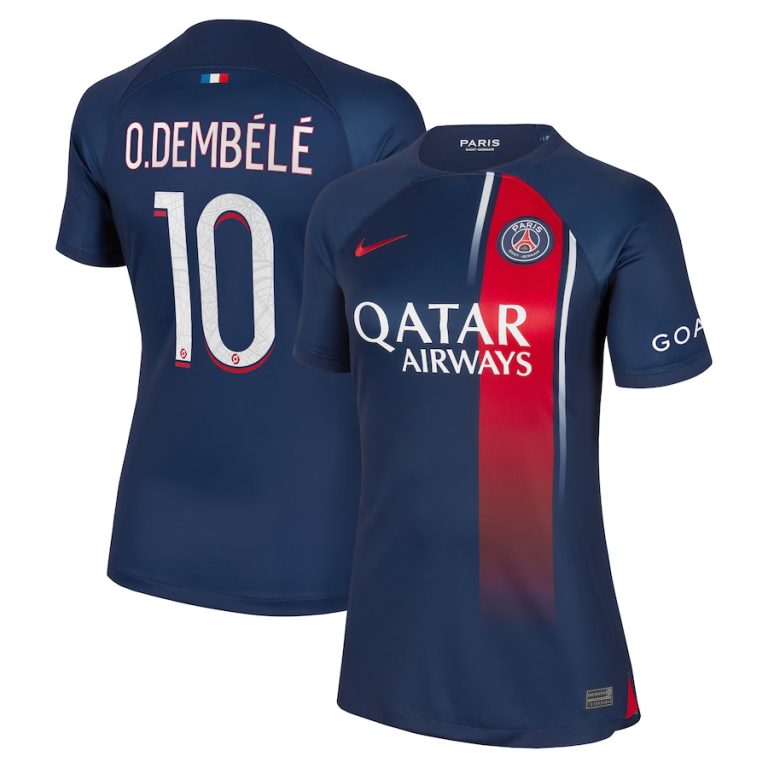 MAILLOT PSG DOMICILE 2023 2024 FEMME DEMBELE (1)