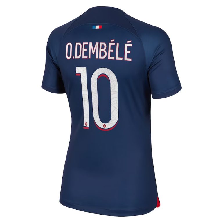 MAILLOT PSG DOMICILE 2023 2024 FEMME DEMBELE (2)