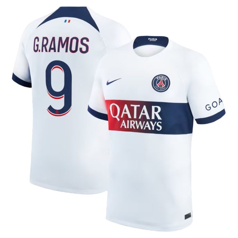 MAILLOT PSG EXTERIEUR 2023-2024 G.RAMOS (1)