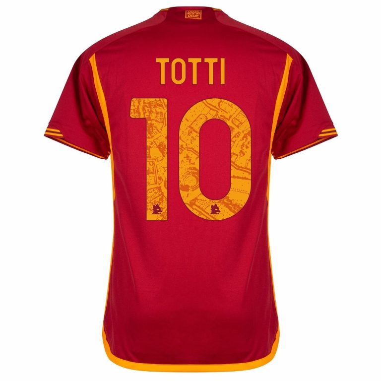 AS Roma 2023 2024 Totti Home Shirt (2)